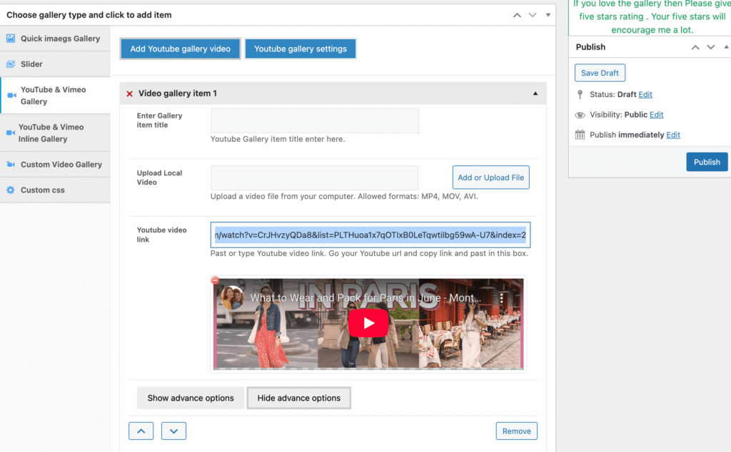 Pelightbox-youtube-url