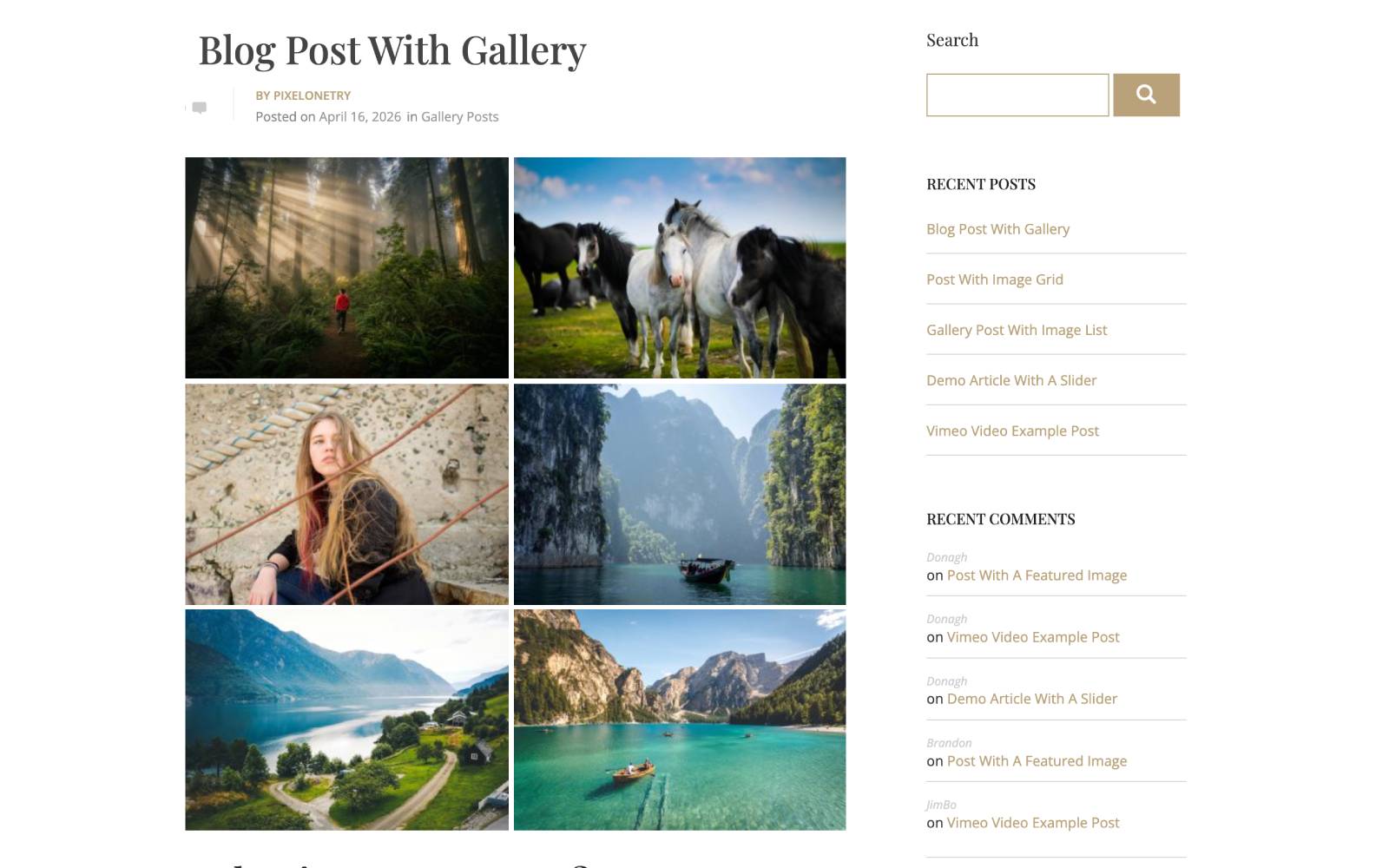 How to turn featured image into gallery slider in WordPress step by step tutorial
