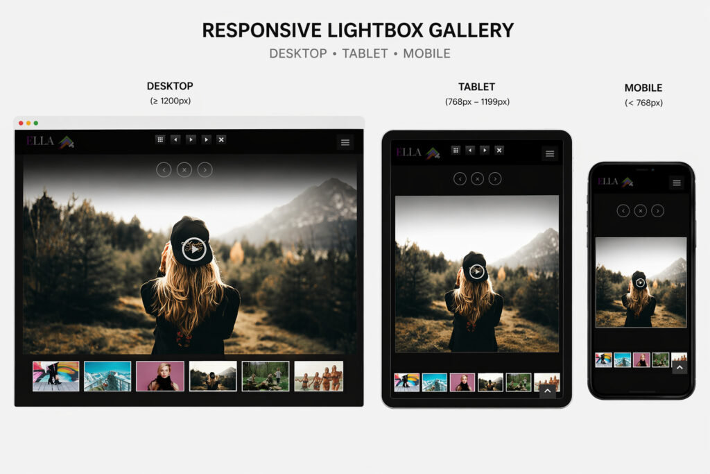 Responsive Lightbox Gallery peLightbox
