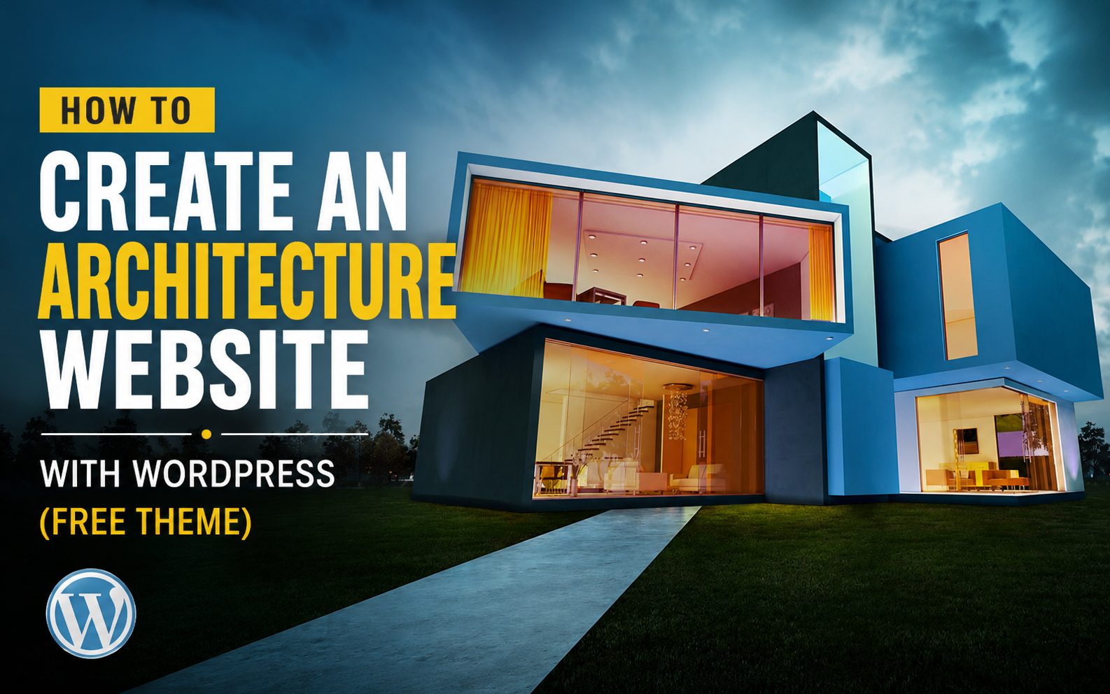 How to Create an Architecture Website with WordPress (Free Theme)