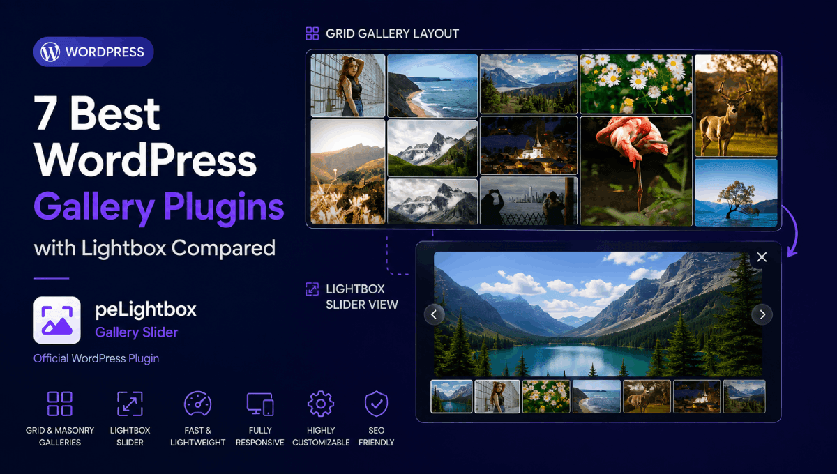 7 Best WordPress Gallery Plugins with Lightbox Compared (2026)