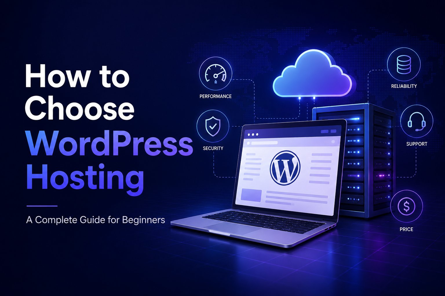 How to choose WordPress hosting based on speed, security, support and price