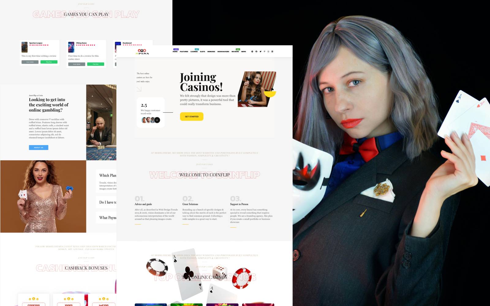 Spina WordPress plugin for casino affiliate websites